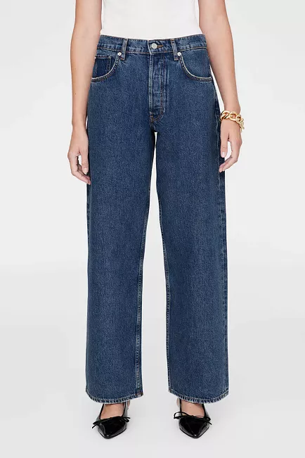 Anine Bing Manon Jean Sea Blue jeans