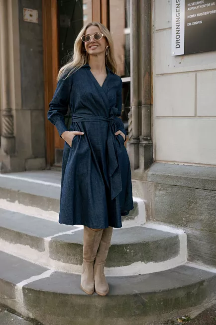 nectar Fiona denim kjole 2