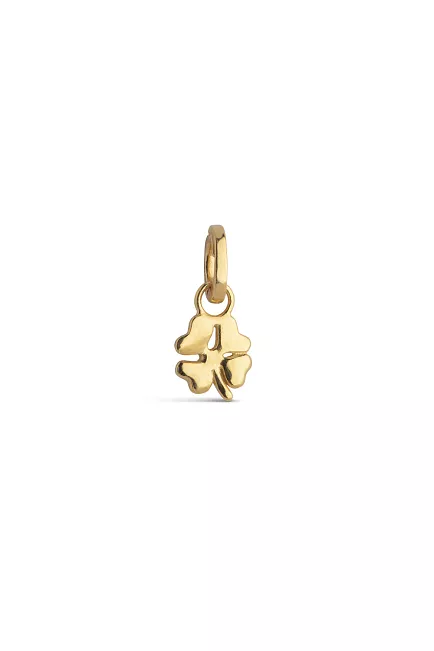 Enamel Copenhagen Organic Clover Charm Gold Anheng 2