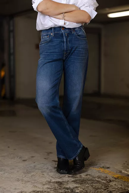 replay Aubry pants medium blue jeans 
