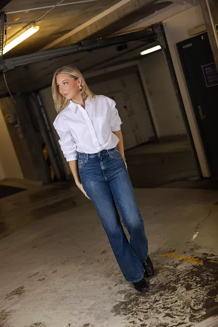 replay becka pants medium blue jeans