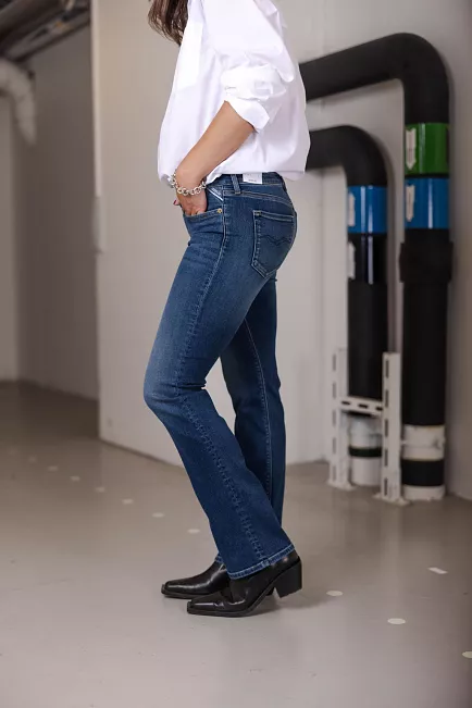 replay New Luz Bootcut Dark Blue 1