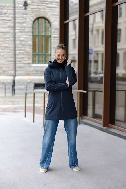 Scandinavian Edition Breeze Midnight Blue allværsjakke 1