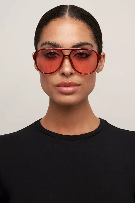 Otra Eyewear Stevie Orange Tort/Pink solbrille