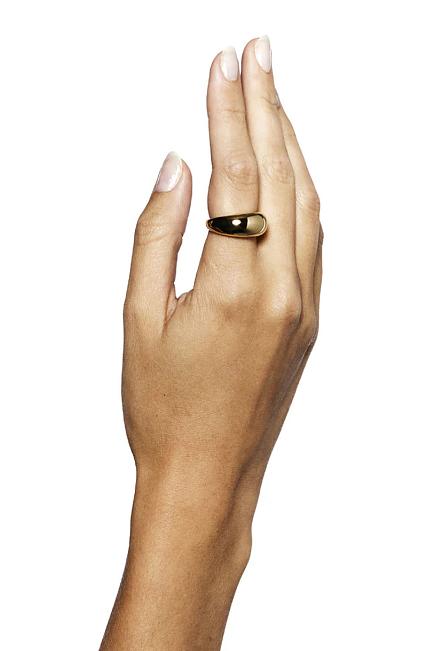 Lie Studio The Anna Ring Gold ring