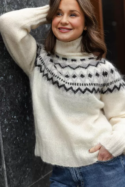 Twist & Tango Falzarego Sweater Snow White genser 11