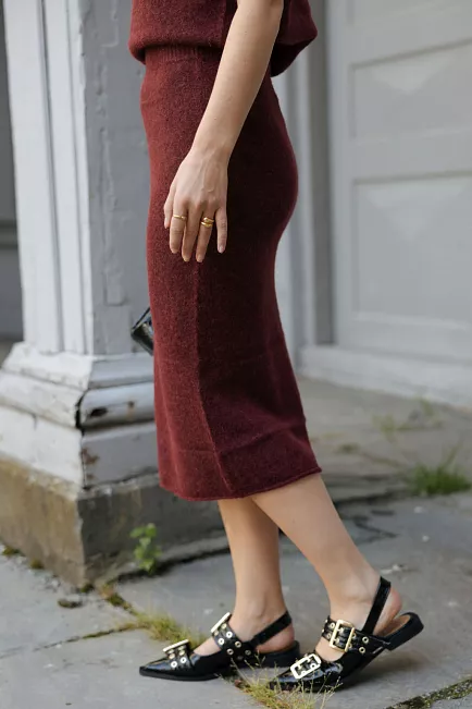 twist&tango lidya skirt cranberry juice