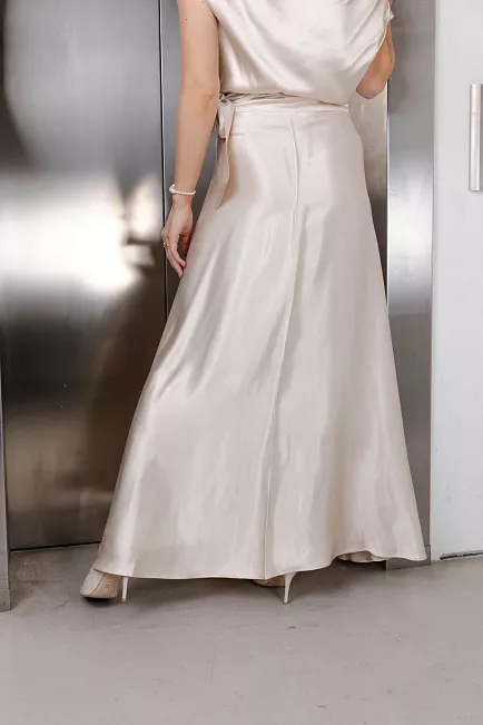 viveh hazel skirt creme skjørt 2