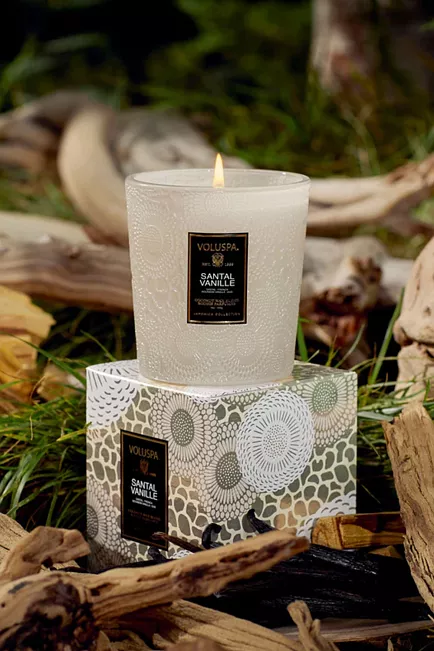 Voluspa Classic Boxed Candle 60t Santal Vanille duftlys 1