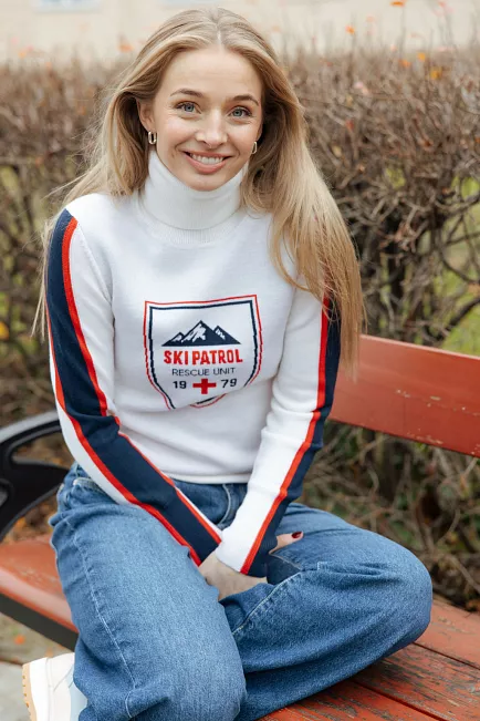 we Norwegian afterski sweater off white genser 1