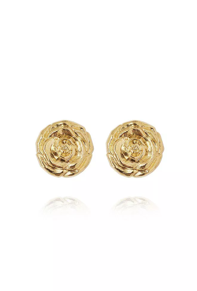 Caroline Svedbom Rosita Earrings Gold Gold øredobber