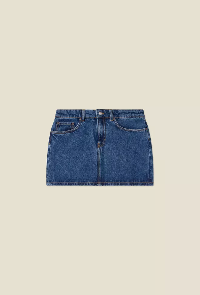 Jeanerica Vivi Skirt Vintage 73 miniskjørt 4