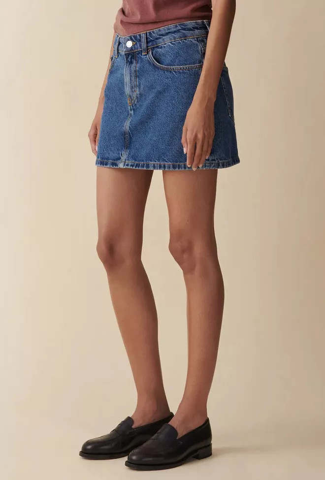 Jeanerica Vivi Skirt Vintage 73 miniskjørt