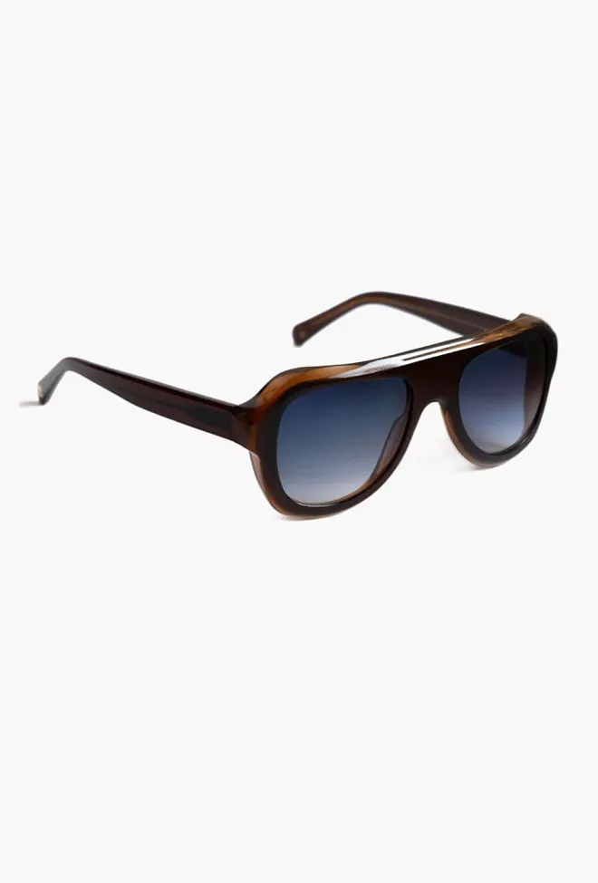 Corlin Eyewear Bernard Brown Gradual Blue solbriller 4