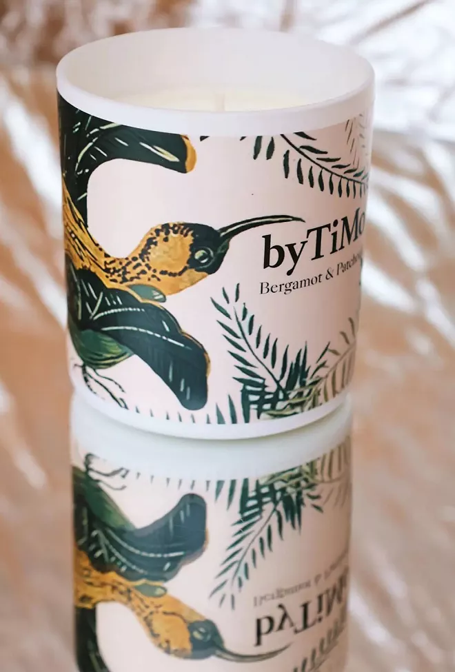 byTimo Scented Candle Bergamot & Patchouli duftlys 2