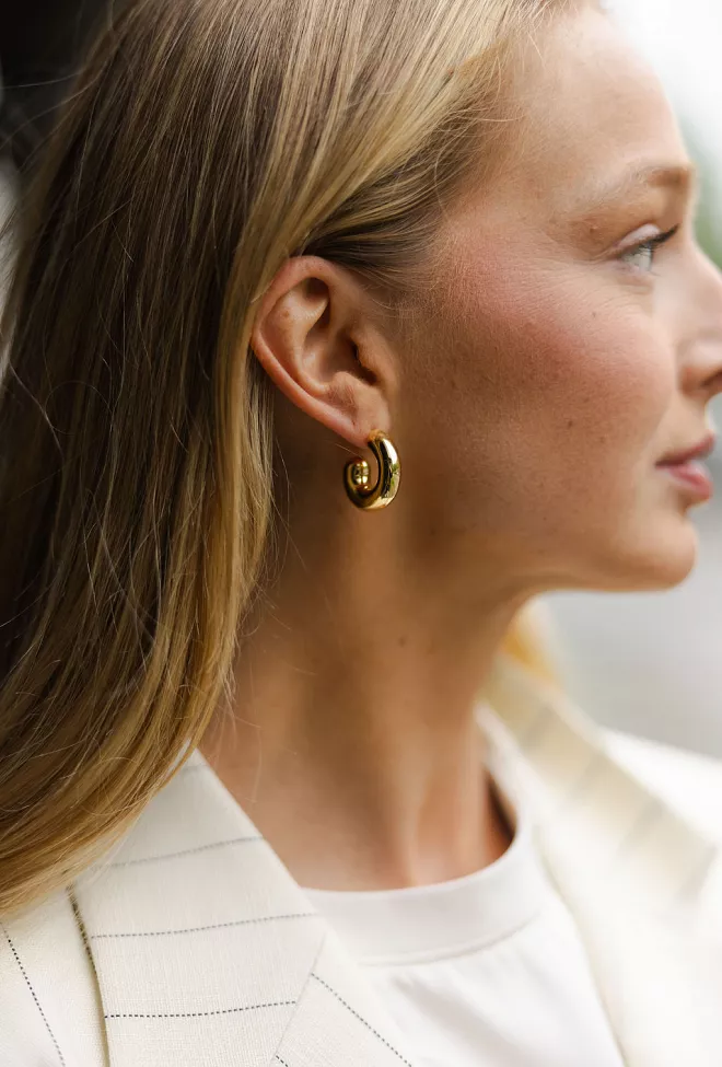 Liè Studio The Rose Earrings Gold øredobber 4