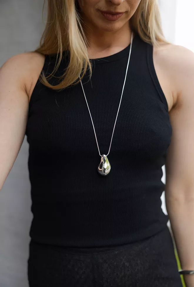 Liè Studio The Betty Necklace Silver kjede smykke 4
