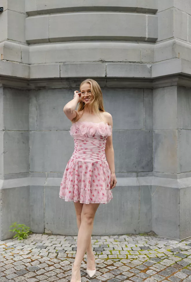 byTiMo Tulle Mini Dress Serenade minikjole 3