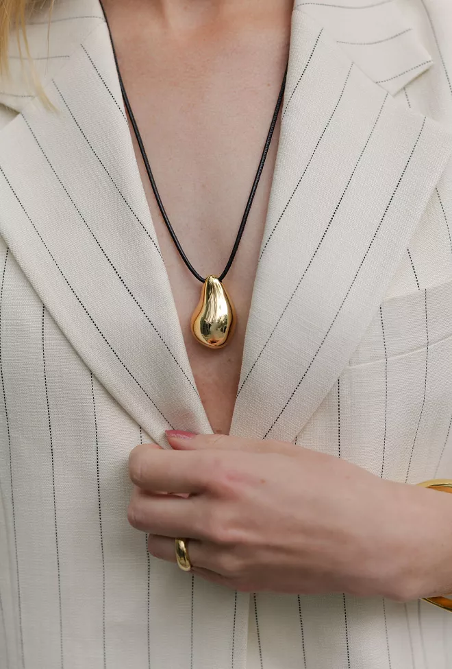Liè Studio The Betty Necklace Gold kjede smykke 6