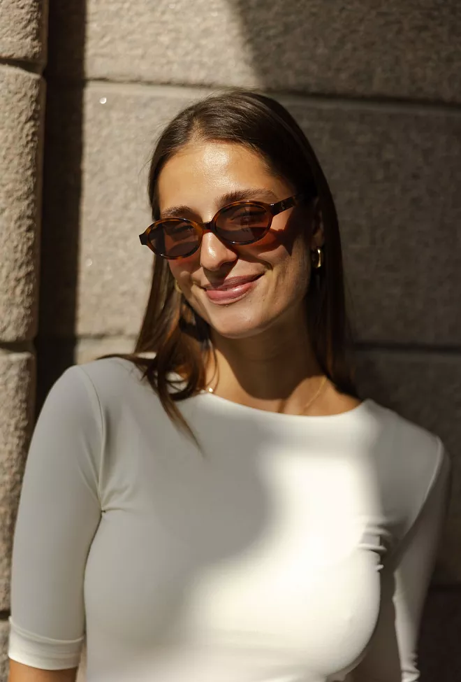 Corlin eyewear Selma Tortoise/Brown solbriller 3