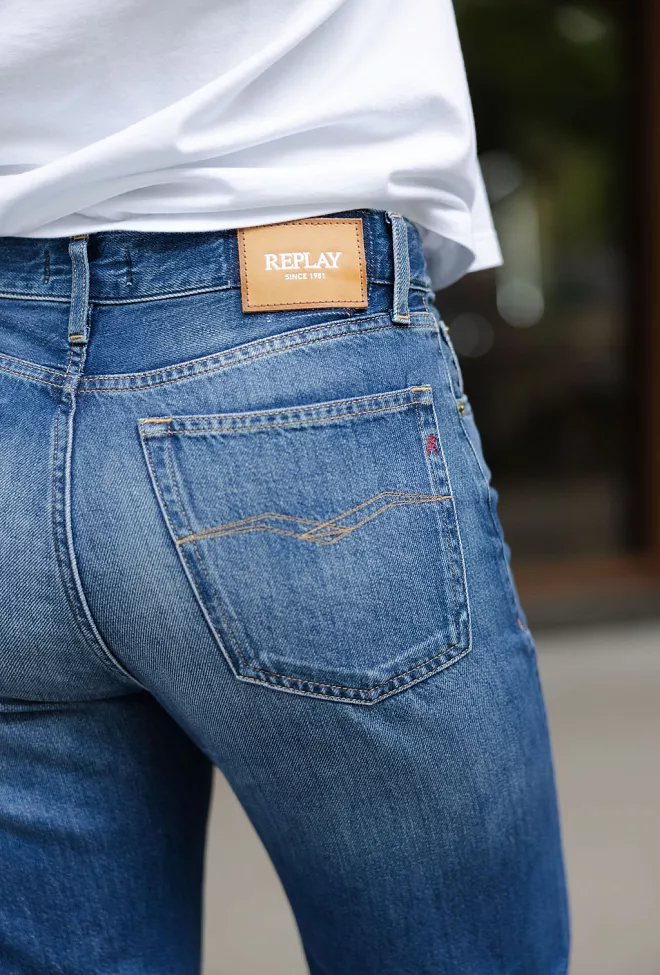 Replay Becka Medium Dark Blue jeans 7