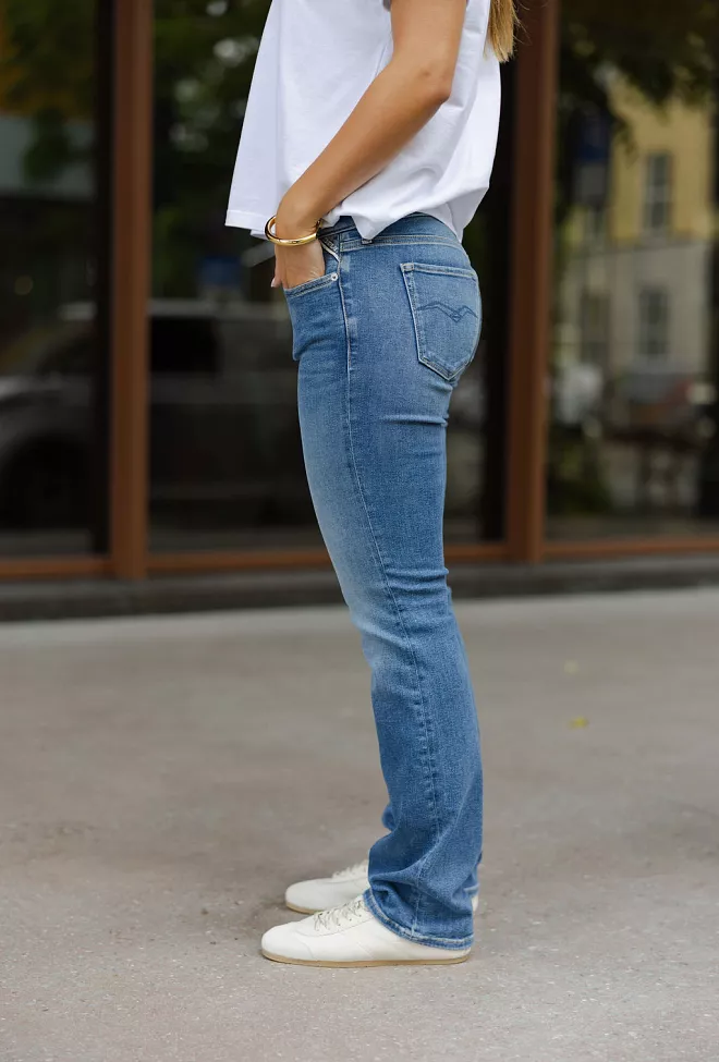 Replay New Luz Bootcut Medium Blue jeans 4