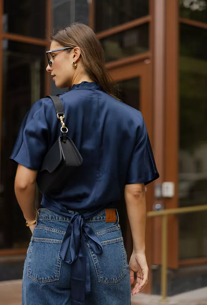 Viveh Cassia Top Midnight Blue topp 7