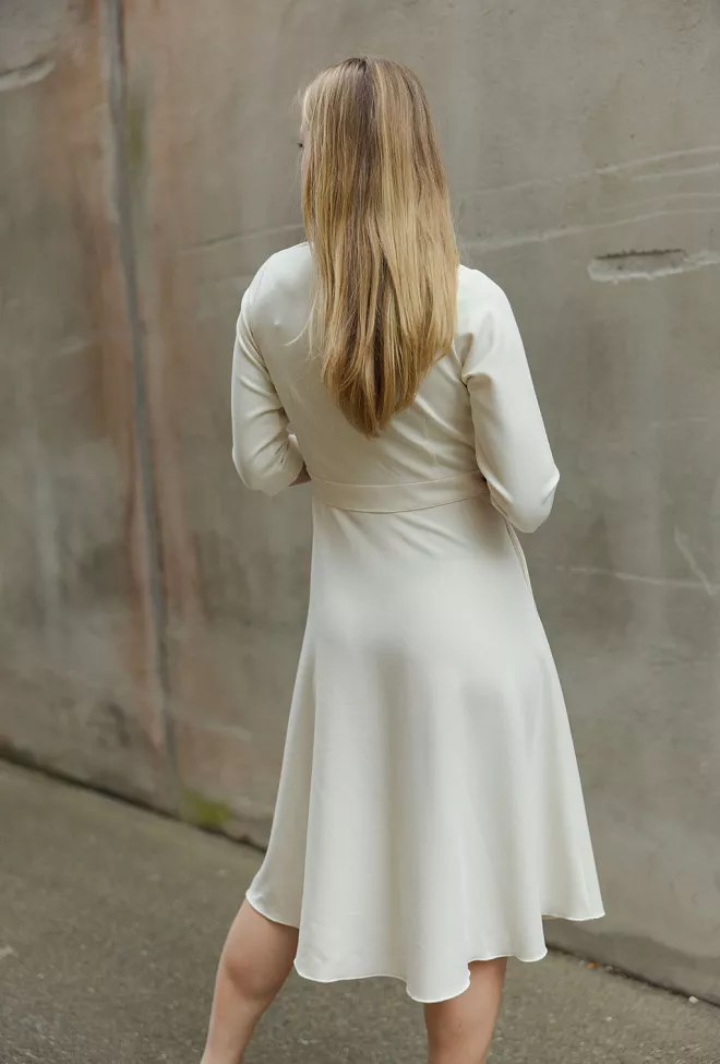 HiiL Studio Bertine Dress Creme kjole 11