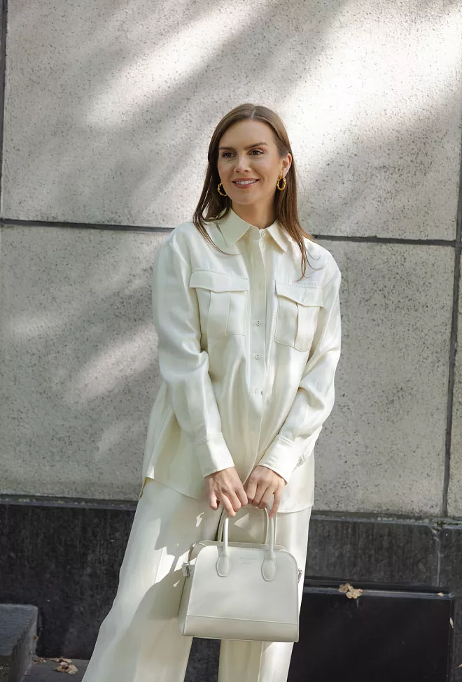 Carma Collection Tanya Shirt Creme skjorte 12
