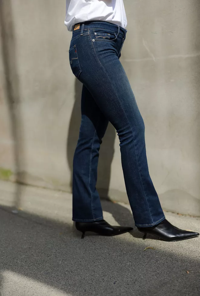 Replay New Luz Bootcut Dark Blue jeans 5