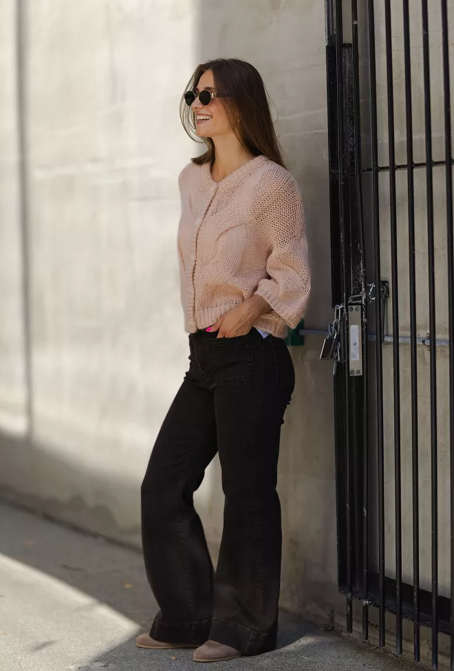 Gestuz Zenia GZ Cardigan Rose Dust cardigan 3