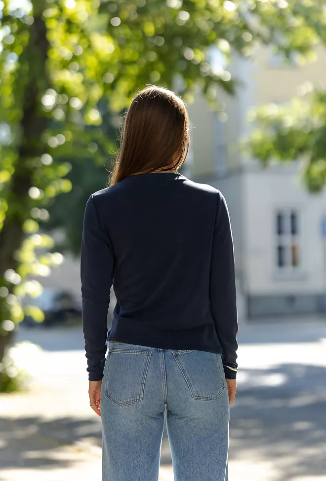 My Essential Wardrobe Helle MW Blouse After Midnight genser 6