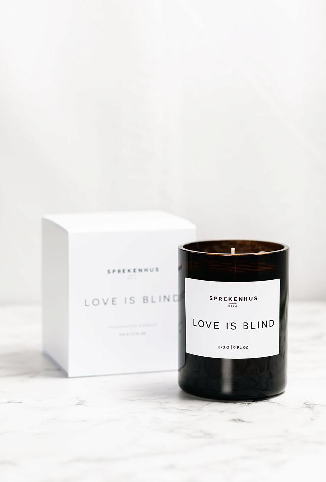 Sprekenhus Love is Blind Fragranced Candle duftlys