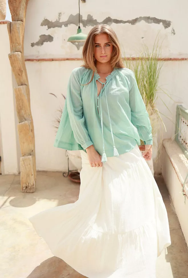 Nectar Selma Skirt Coconut maxiskjørt 6 