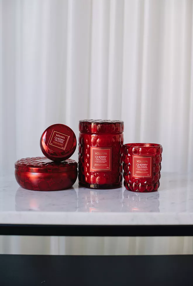 Voluspa Mini Tin Candle Cherry Gloss 25t duftlys 3