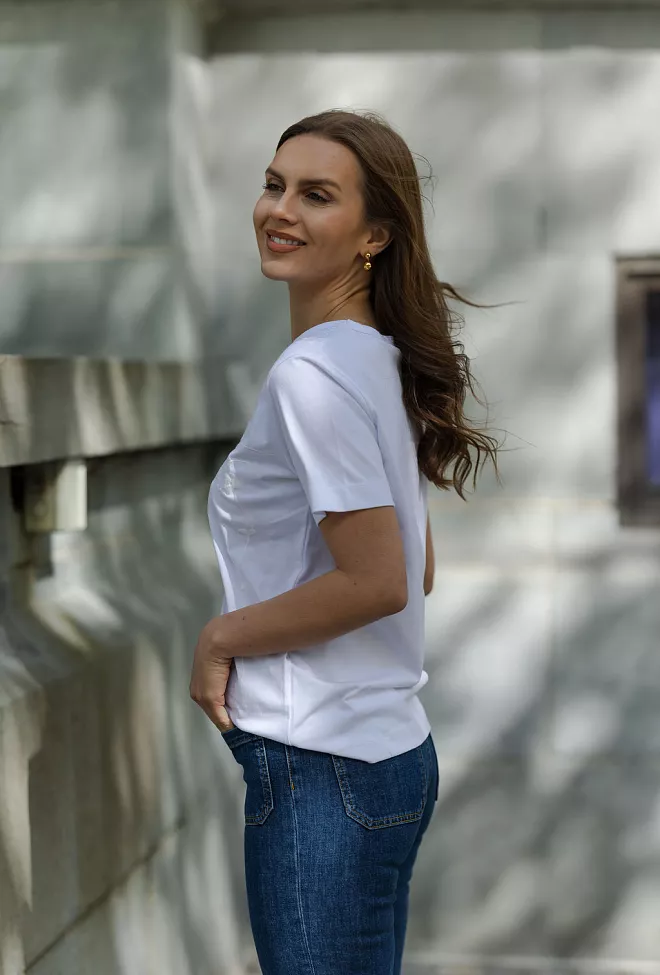 Munthe Piris T-Shirt White tskjorte 3