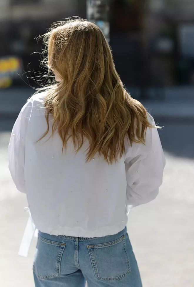 Munthe Phebe Shirt White skjorte 5