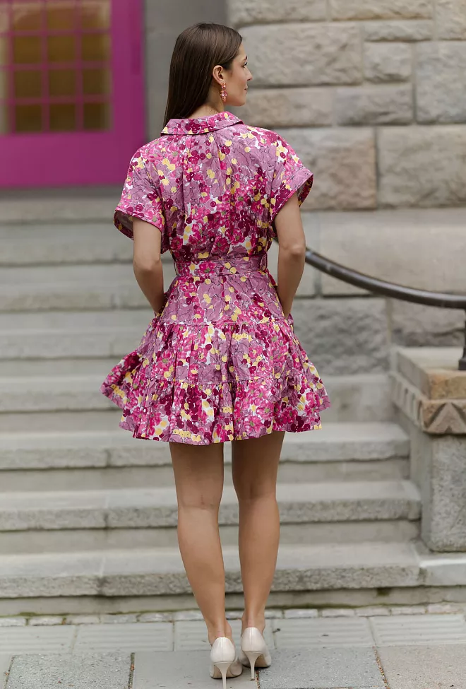 Bytimo Poplin Belt Dress Bright Field 5
