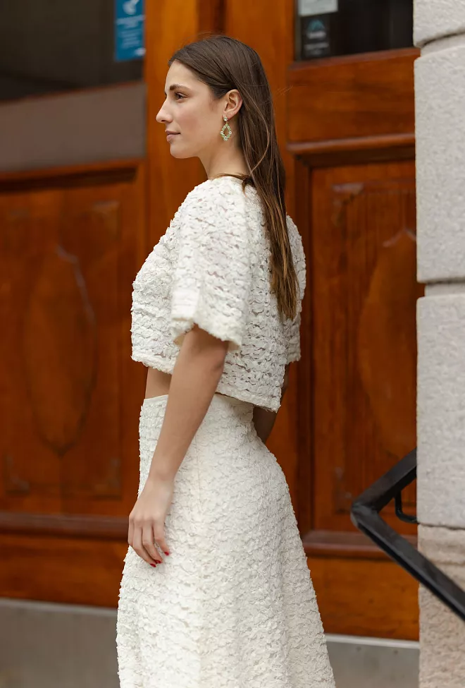 Bytimo Lace Blouse Vintage White 3