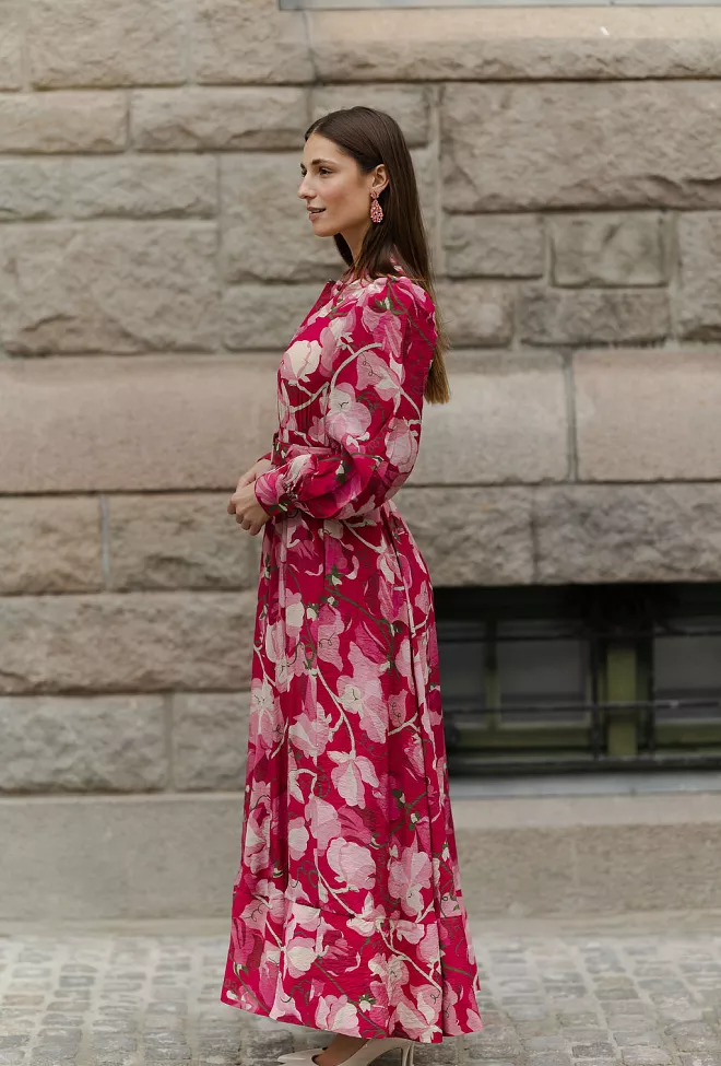 Bytimo Viscose Belt Dress Amour 1
