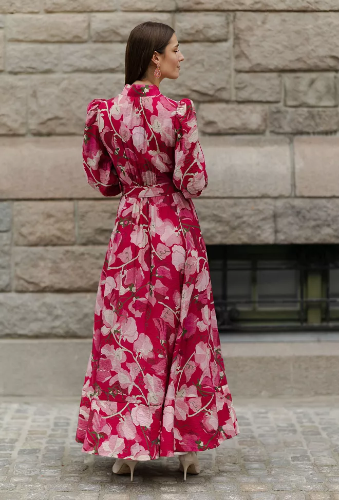 Bytimo Viscose Belt Dress Amour 2