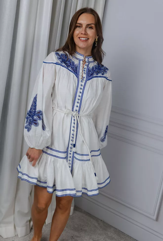 Scarlett Poppies Zillenia Dress Simply White minikjole 3