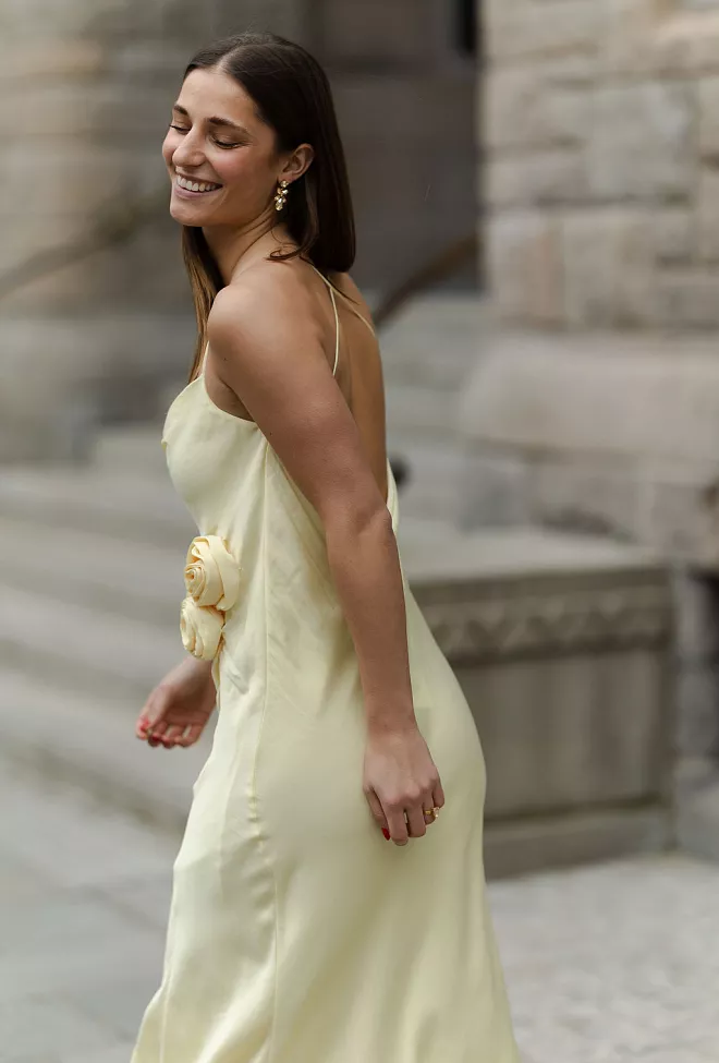 Twist&Tango Lojsan Dress Lemon kjole 7