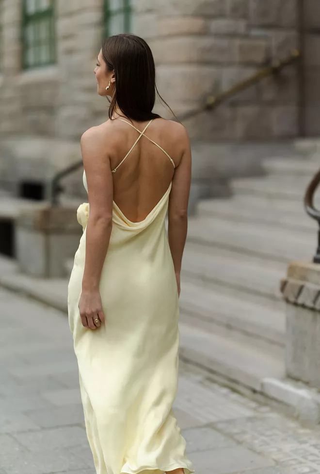 Twist&Tango Lojsan Dress Lemon kjole 8
