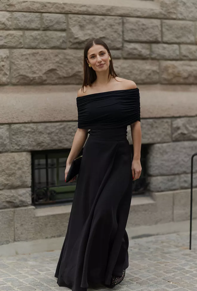 Viveh natica skirt sort skjørt 7
