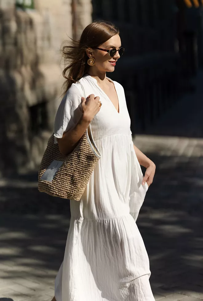 nectar Casablanca dress coconut kjole 4
