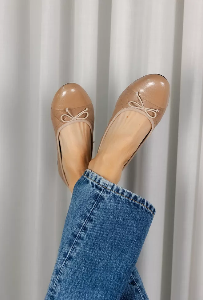 Bukela Mery Ballerina Taupe ballerinasko 21
