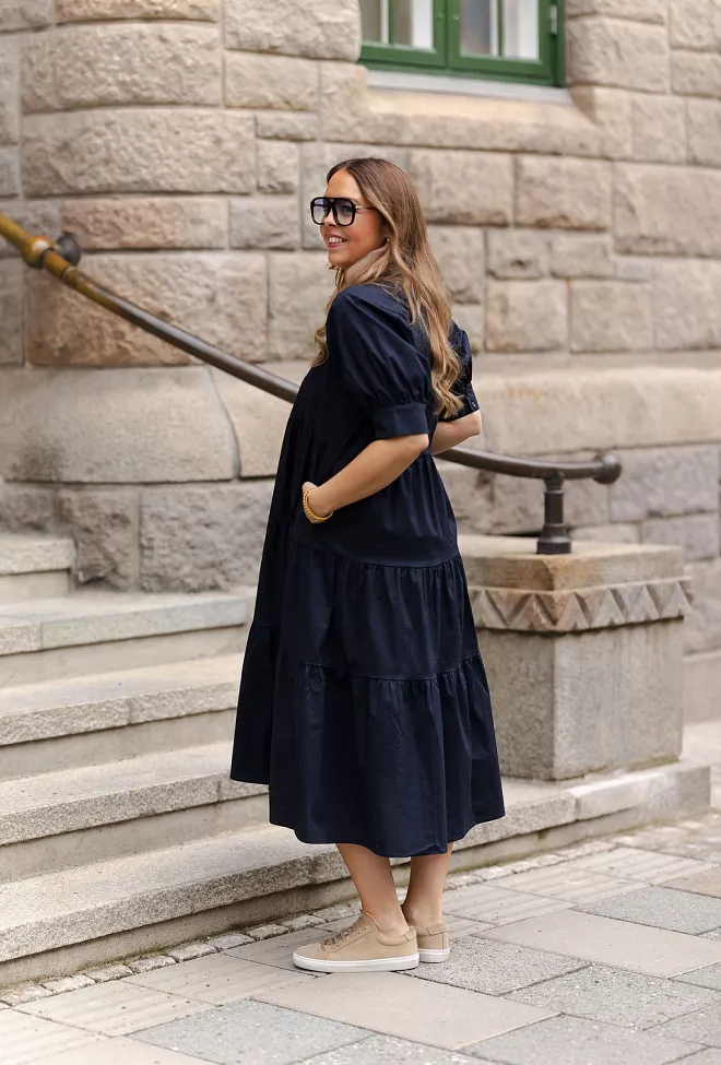 Hiil studo Adore Dress Dark Blue kjole 6