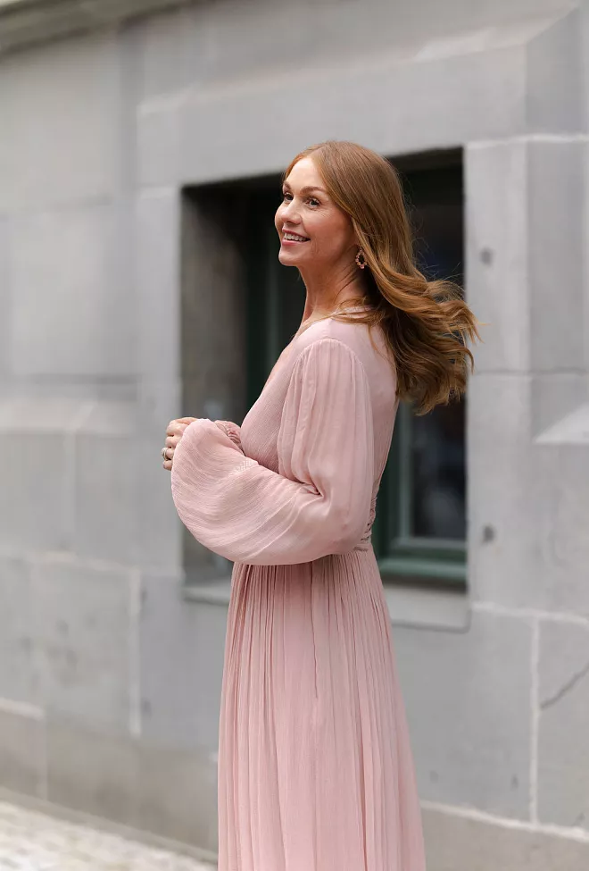 Envelope1976 Riviera Dress Dusty Pink kjole 12