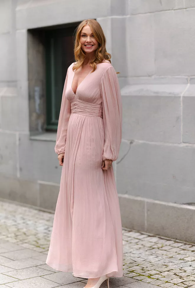 Envelope1976 Riviera Dress Dusty Pink kjole 9
